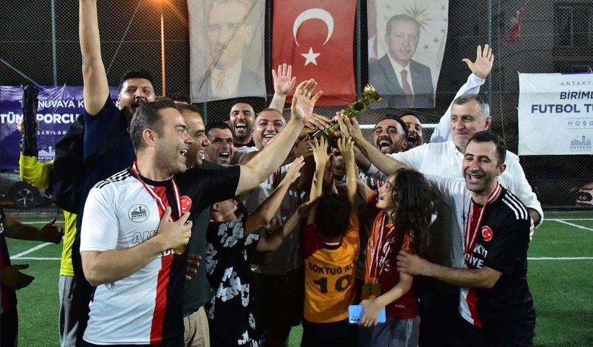 Antakya Belediyesi Birimler Arası Futbol Turnuvası Sona Erdi