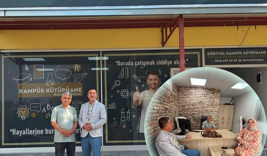 Eğitime Yeni Bir Soluk: Recep Baysal’dan Dörtyol Kampüs Kütüphane