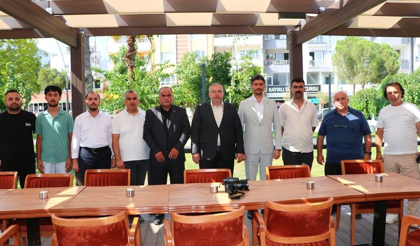 Milletvekili Çalışkan basın mensuplarıyla bir araya geldi