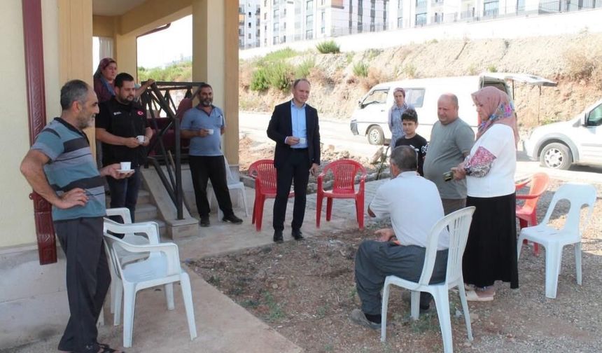 Erzin’de köy evleri ve TOKİ konutlarında inceleme gerçekleştirildi