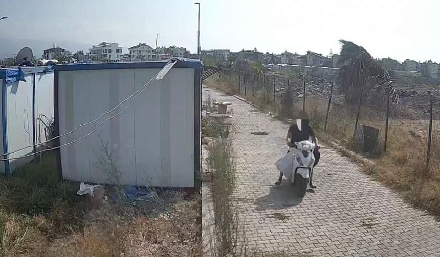 Pes dedirten rahatlıkla konteyner kenti soyan hırsızlar