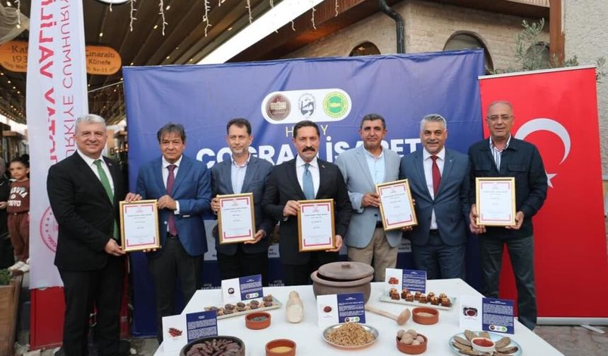 Gastronomi şehri Hatay’ın 5 lezzeti tescillendi