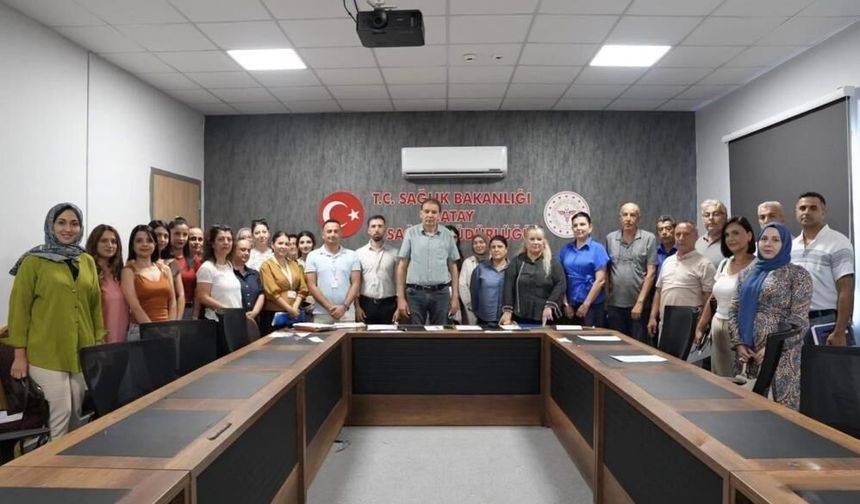 Hatay’da sağlık meslek lisesi öğrencilerinin eğitim süreçleri değerlendirildi