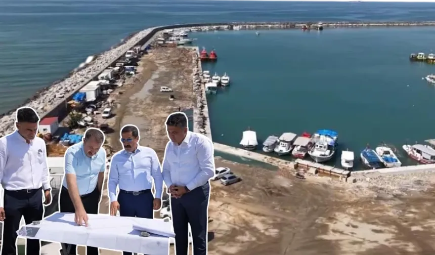 Vali Masatlı, Dörtyol Balıkçı Barınağı’ndaki çalışmaları inceledi