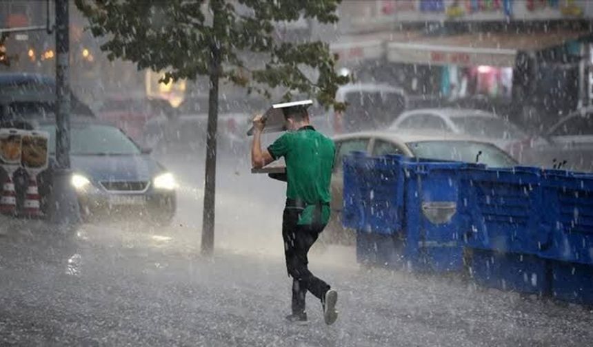 Hatay için kuvvetli yağış uyarısı