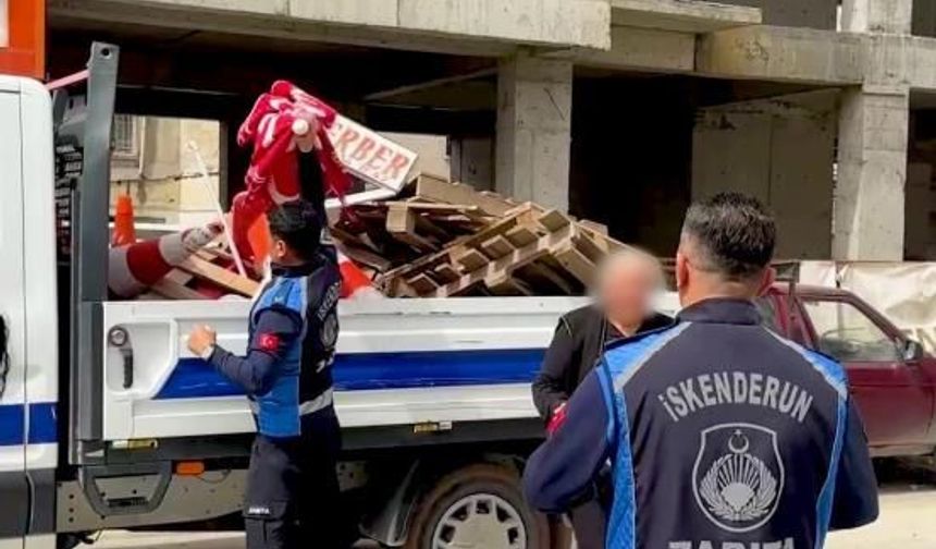 "Belediye başkanı akrabam" dedi, zabıta geri adım atmadı