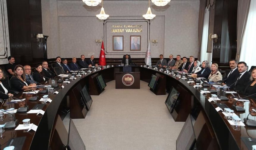 Hatay’da üniversitelerin güvenlik ve barınma hizmetleri değerlendirildi