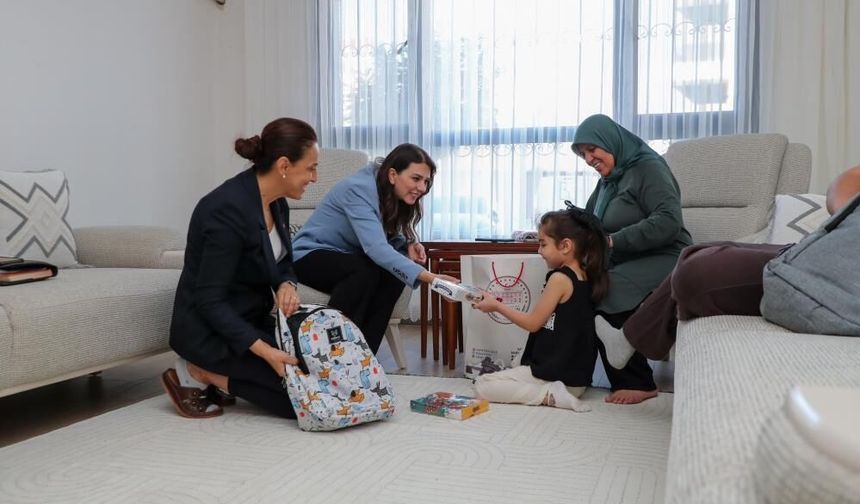 Esra Masatlı, Yüreğimizdeki Işık Projesi kapsamında ailelerle bir araya geldi