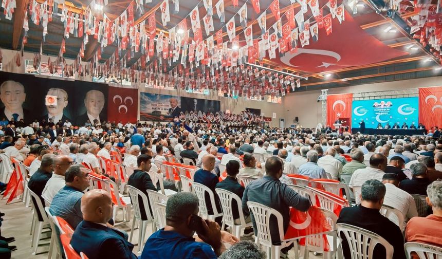 MHP Hatay İl Başkanı Metin Taşçı kongrede yeniden seçildi