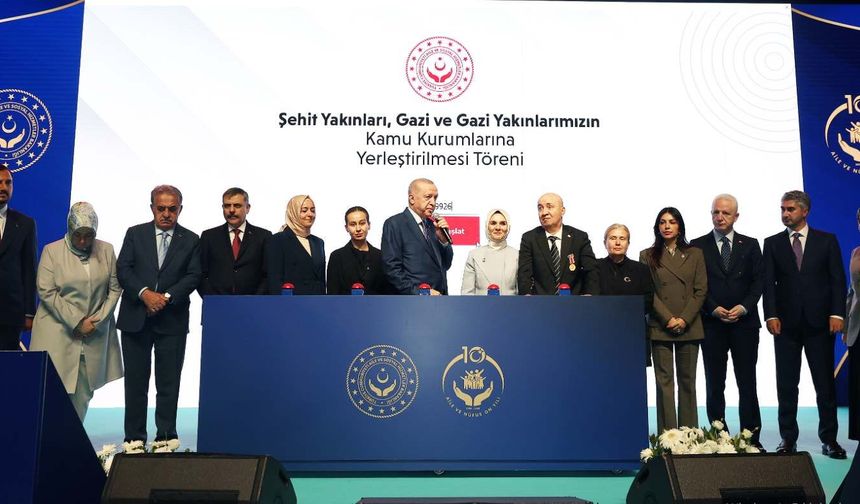 Cumhurbaşkanı Erdoğan: Terörsüz Türkiye Süreci Bir Devlet Projesidir