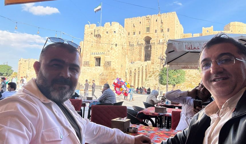 Öksüz’den Azez ve Halep’te kardeşlik mesajı
