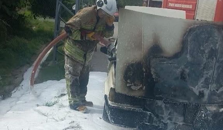 TOFAŞ alevlere teslim oldu