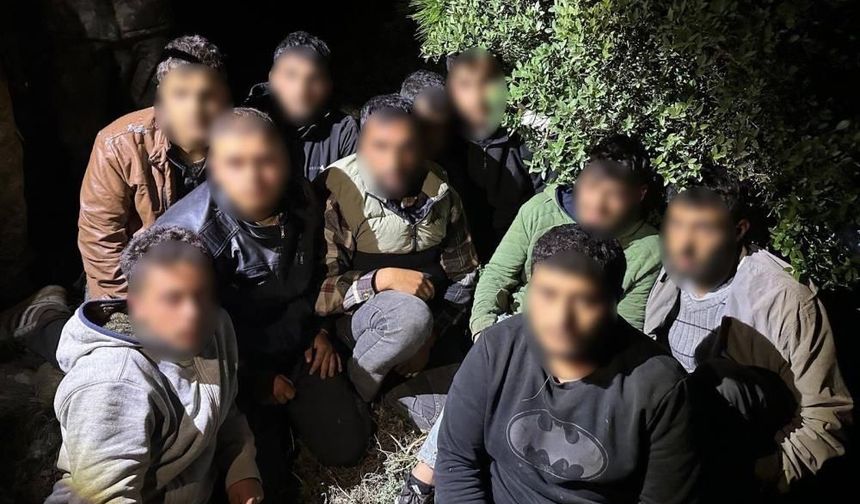 11 göçmen yakalandı