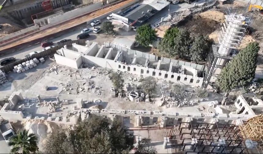 Antakya Ulu Camii’de restorasyon çalışmaları sürüyor