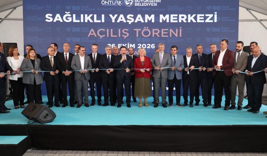 Hatay'da uluslararası dayanışmayla sağlıklı yaşam merkezi açıldı