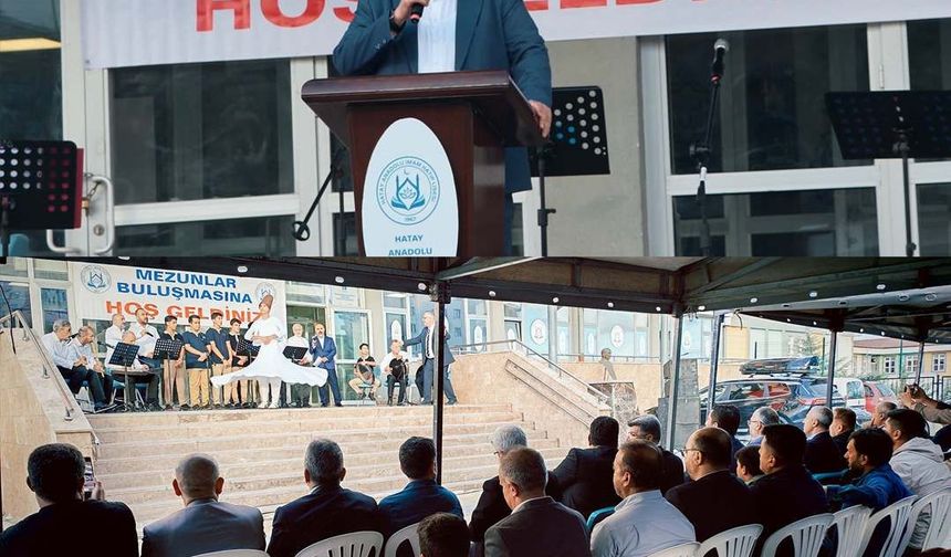 Hatay’da mezunlar buluştu, eski dostluklar yeniden canlandı